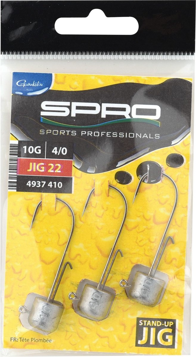 Spro Stand-Up Jig 22 (3 pcs) - Maat : Haak 4/0 - 10g van Spro — afbeelding 3