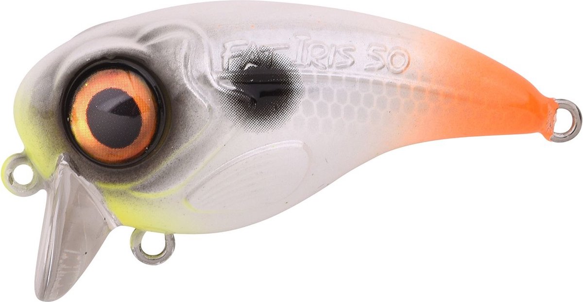 Spro Fat Iris Slow Floating 5cm - 10g (diepte 30-50cm) - Kleur : Hot Tail