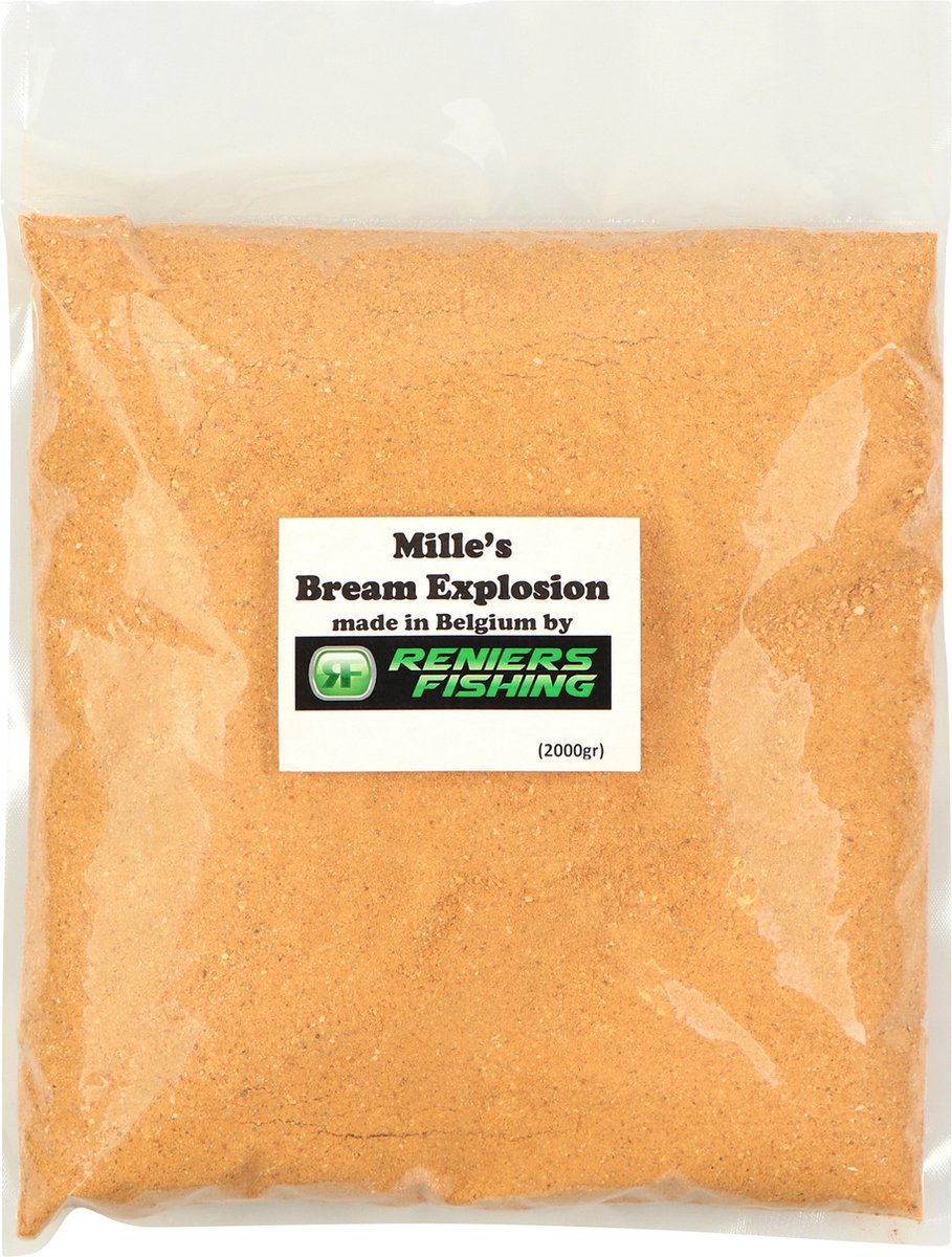 Reniers Fishing Mille's Bream Explosion 2 Kilo - Color : Geel