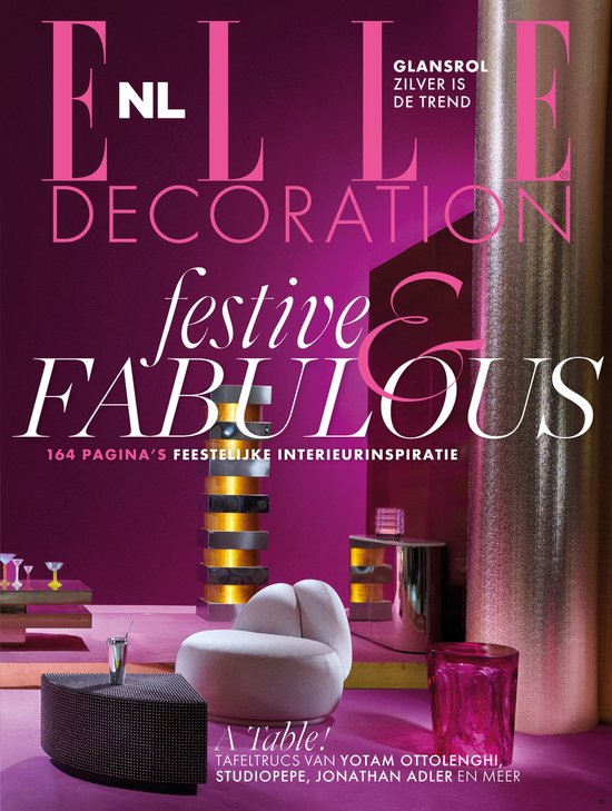 ELLE Decoration editie 6 2023 - tijdschrift - interieur - design - woontrends