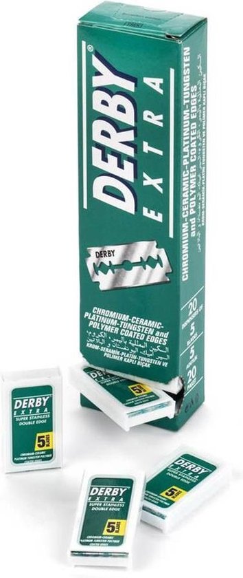 Foto: Derby professional double razor blades scheermesjes 100 stuks