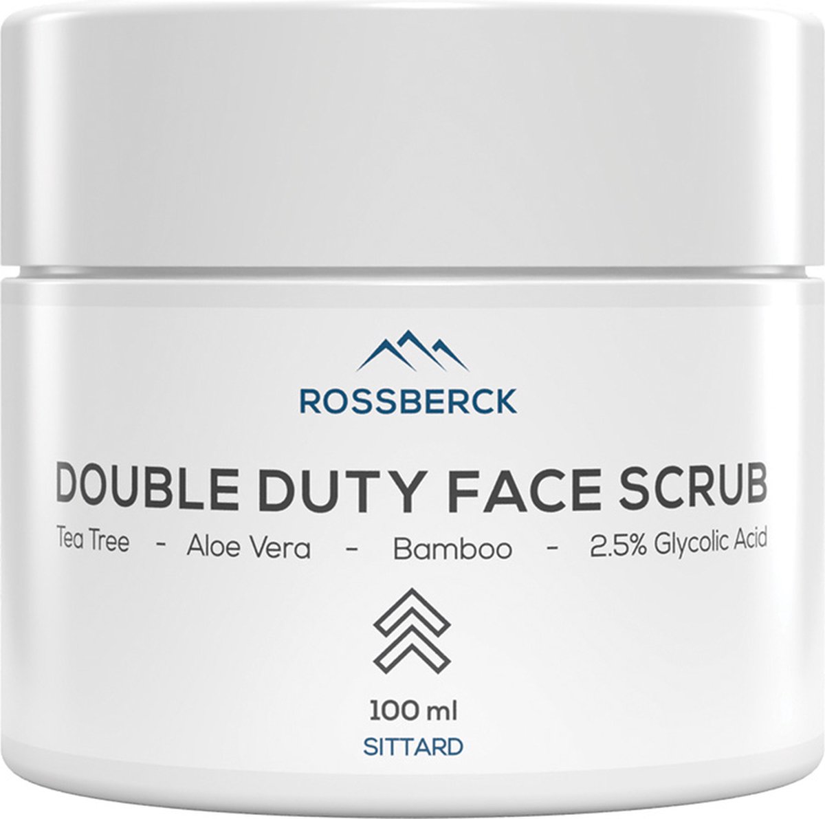Rossberck Double Duty Face Scrub