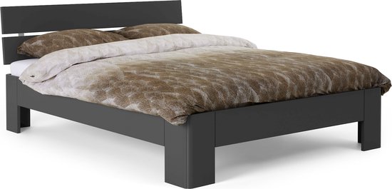 Beter Bed Fresh 450 Bedframe met Hoofdbord - 120x220 cm - Antraciet