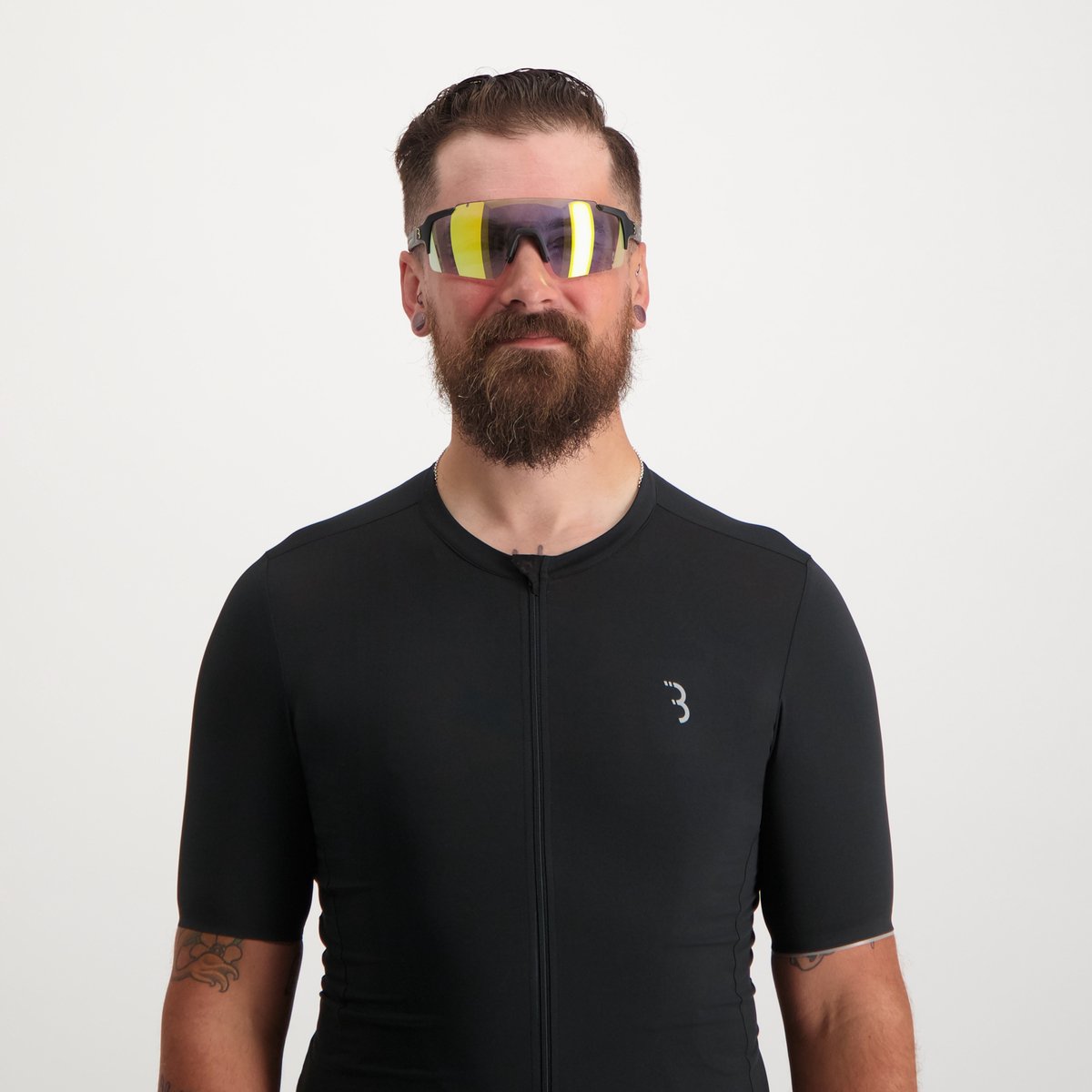 BBB Cycling Fullview PH Fietsbril – Fotochromatische Lens – MLC Frameless Wielrenbril – Grilamid Frame – Matt Zwart – BSG-70PH