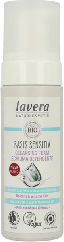 Lavera Basis sensitiv cleansing foam 150 ml