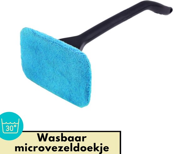 SIXTOL CAR DETAILING SCRAPER 1 - Ergonomische Handmatige Raamtrekker Voor Auto En Glas - Streepvrije Ruitenwisser Compact En Veelzijdig