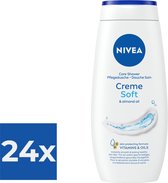 Nivea Douchecrème - Rich Moisture Soft 250ml - Voordeelverpakking 24 stuks