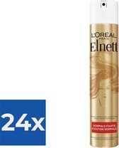 L'Oréal Paris Elnett Satin Hair Spray Fixation Normale - 300 ml - Pack économique 24 pièces