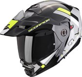 Scorpion ADX-2 Galane Grey-Black-Neon Yellow S - Maat S - Helm