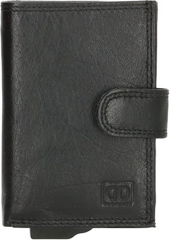 Double-D Porte-cartes de crédit Jaipur - Noir