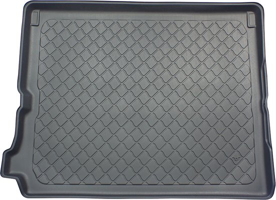 Tapis de coffre noir avec motif en losanges