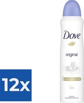 Dove Women Deospray Original - 150ml - Voordeelverpakking 12 stuks