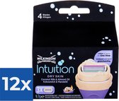 Wilkinson Intuition Dry Skin Coconut 3 mesjes - Single Item - Voordeelverpakking 12 stuks