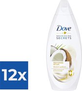 Dove Douchegel - Shower Nourishing Secrets Coconut+Almond 500ml - Voordeelverpakking 12 stuks