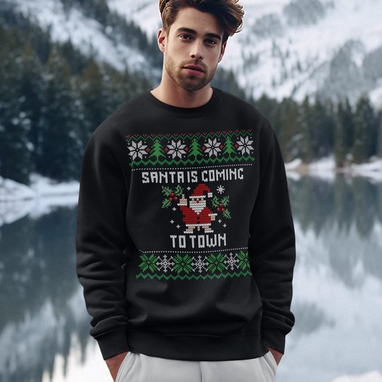 Pimp Santa foute kersttrui - - Voor de foutste kersttruien