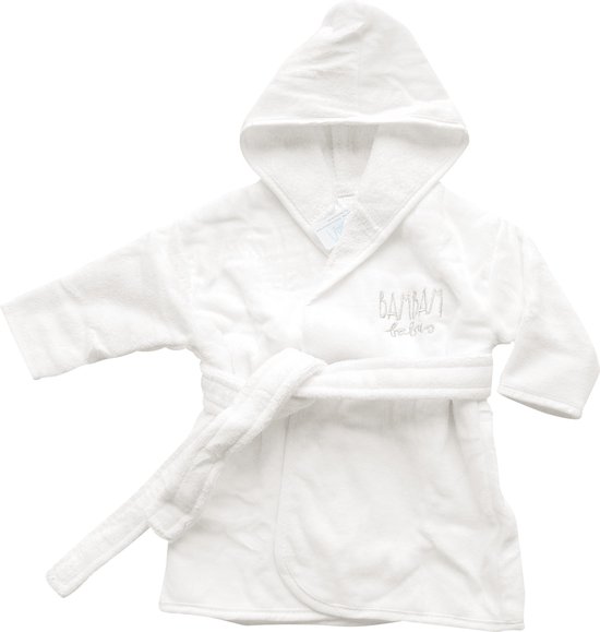 Product: BAMBAM - Badjasje maat M (62/68) - Wit - Baby cadeau, van het merk BamBam