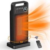 Elektrische Olieradiator met Touchscreen Bediening en Oscillatie - Oververhittingsbeveiliging - Efficiënte Verwarming voor Thuis