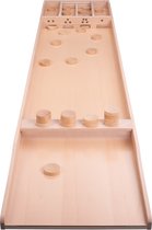 Longfield Shuffleboard Deluxe Premium - 200 cm - avec 30 Palets - Jeu de palets de compétition - Haute qualité