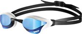 Arena Cobra Core Swipe Mirror Zwembril - Wit / Blauw | Maat: UNI