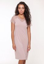 LingaDore Pyjama jurk - 6805PD - Rose dust - L