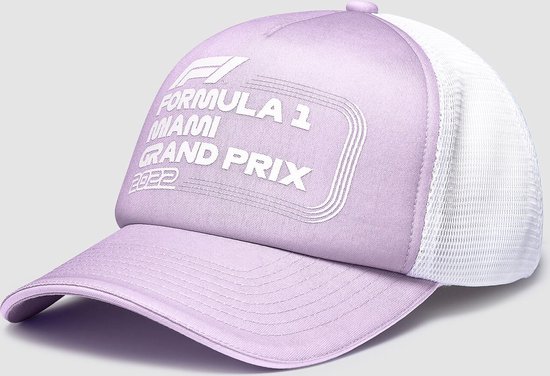 F1 2022 Miami Trucker Cap Purple