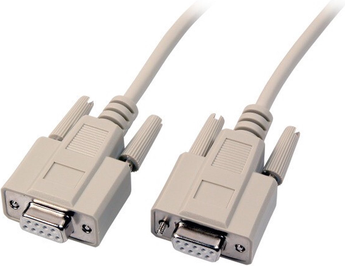 EFB Elektronik EK152.5 seriële kabel Beige 5 meter DE-9