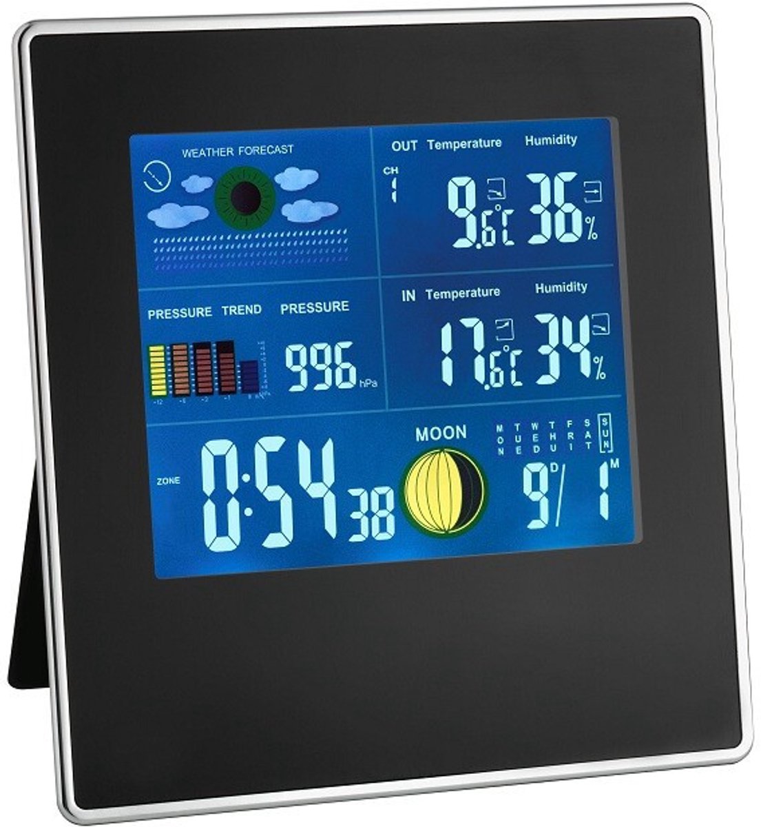 Bol.com TFA Dostmann Gallery 35.1126 Draadloos weerstation aanbieding