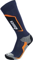 Nordica - Wintersportsokken/Skisokken - Tech Junior - 27/30 - Donkerblauw/oranje