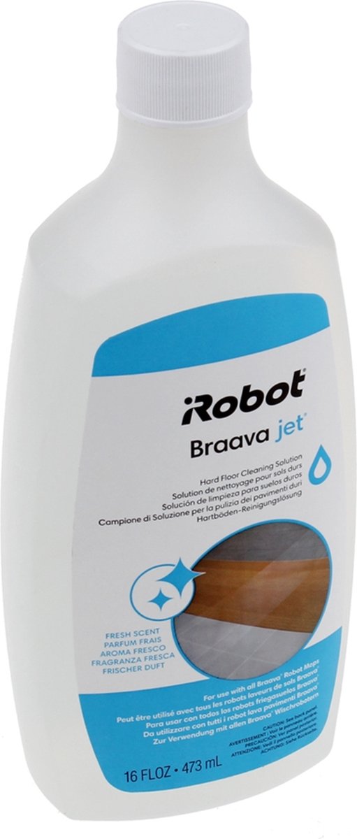 irobot Braava Jet m6 avec Liquide de Nettoyage : : Cuisine et  Maison