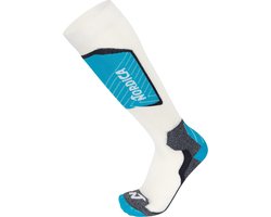 Nordica - Wintersportsokken/Skisokken - Tech Junior - 35/38 - Wit/lichtblauw