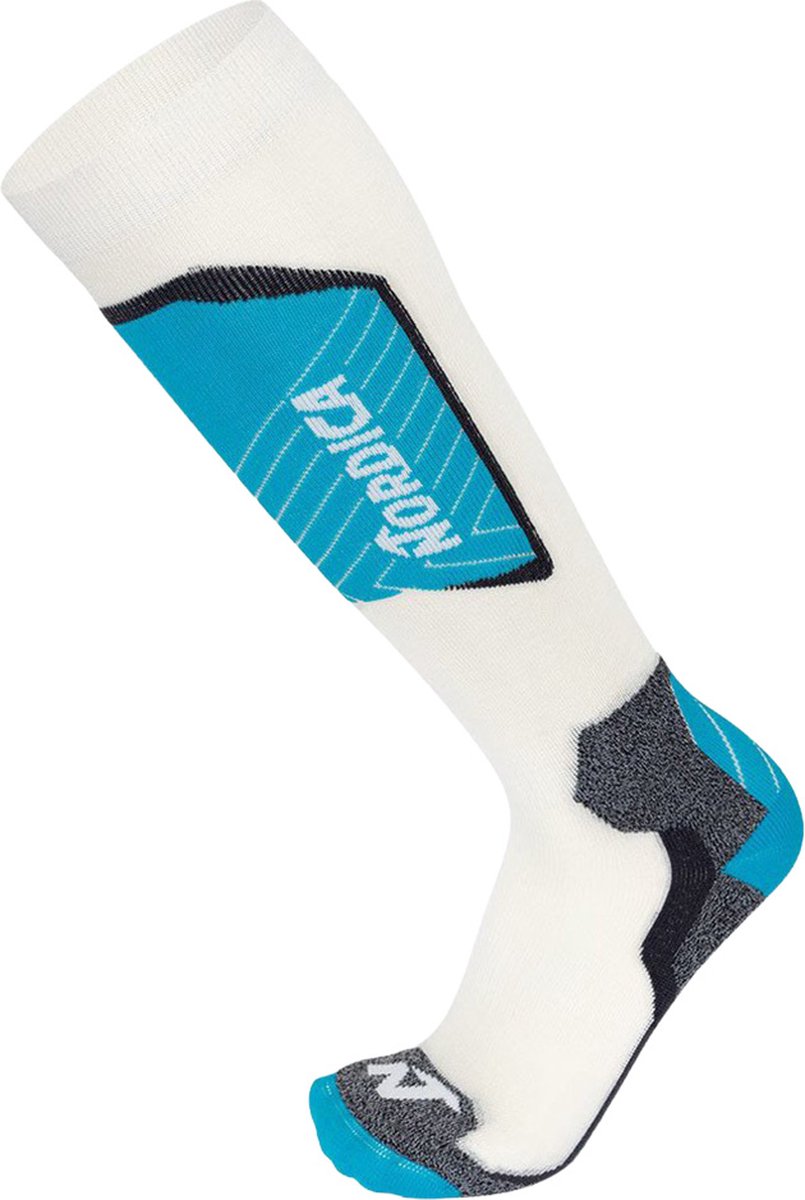 Nordica Wintersportsokken/Skisokken Tech Junior 35/38 /lichtblauw Wit