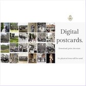 Koningin Wilhelmina in Maastricht rond 1900 | 28 digital postcards | Makkelijk downloaden, printen en decoreren.