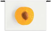 Mezo Wandkleed Plum Pruim Oranje Rechthoek Horizontaal S (40 X 60 CM) - Wandkleden - Met roedes
