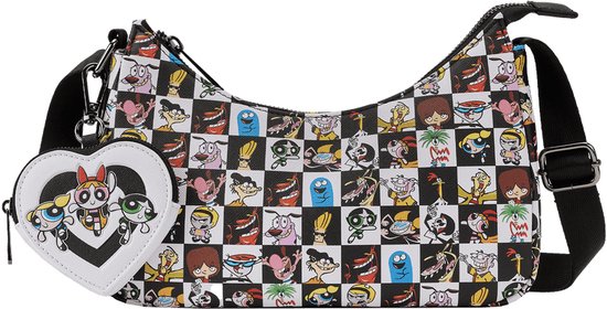 Loungefly Cartoon Network - Retro Collage Crossbody tas - Multicolours