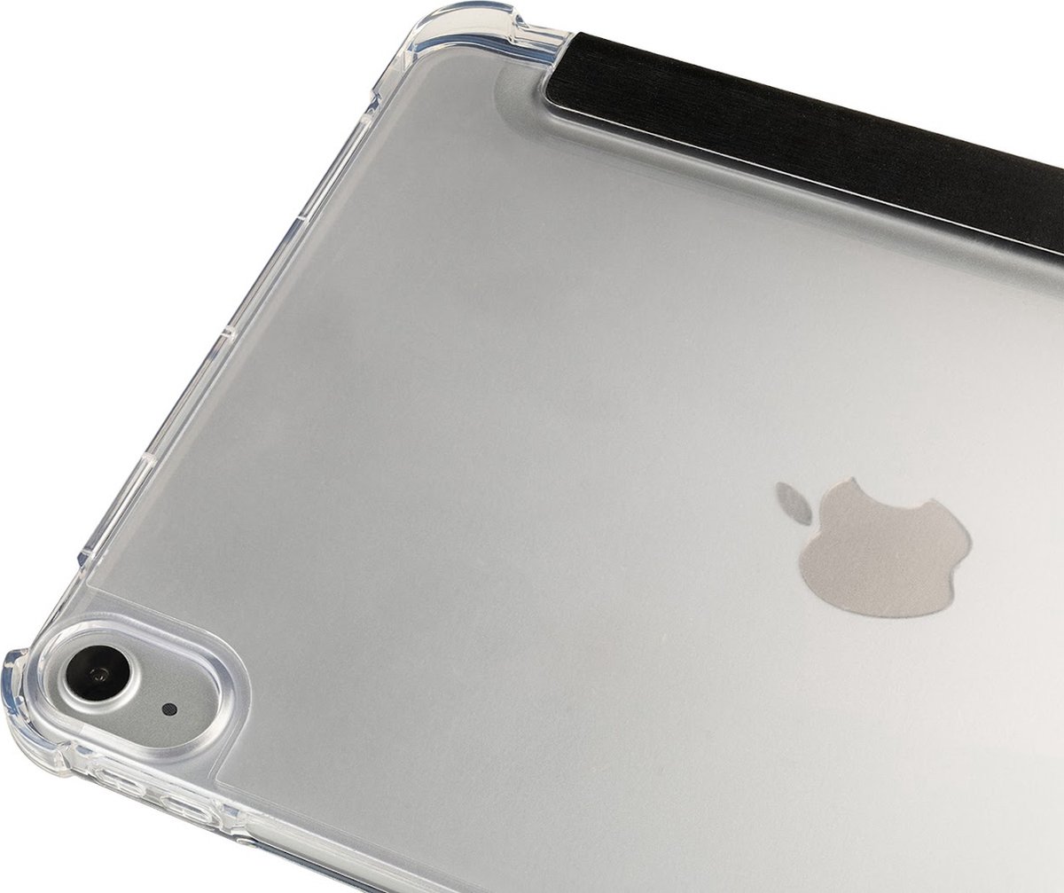 Tucano Satin Folioblad - iPad hoes - geschikt voor iPad 10.9 10th gen 2022, Apple - Zwart