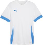 PUMA teamGOAL Matchday Jersey Heren Sportshirt - PumaWit;Blauw - Maat XL
