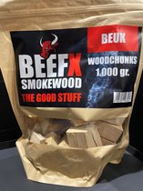 BEEFX Smokewood - Beech Chunks 1kg