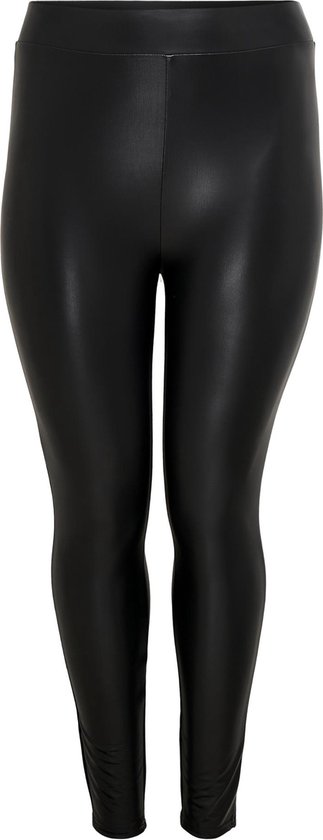 ONLY CARMAKOMA - CARROOL COATED LEGGING NOOS - Black - Vrouwen