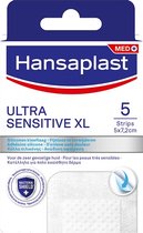 x10 Hansaplast Ultra Sensitive XL Strips 5 stuks