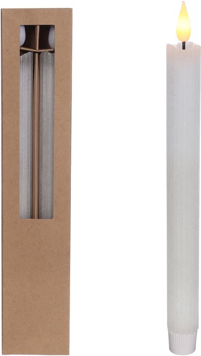 Dinerkaars Led Wit (2 stuks)