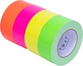 TD47 Gaffa Tape Fluor Deal (4 rollen / 50mm)