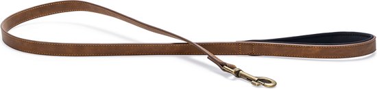 Beeztees Balacron Ax – Hondenriem – Kunstleer – Bruin – 100 cm x 20 mm