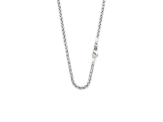 SILK Jewellery - Zilveren Ketting - Fox - 168.70 - Maat 70,0
