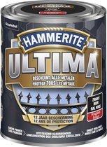 Hammerite Ultima - Hoogglans - Zwart - 0.75L