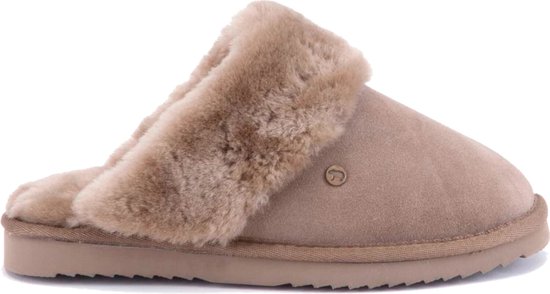 Warmbat Flurry Women Suede Dames Sloffen - Mosgroen - Maat 41