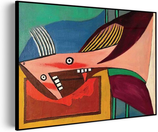 Akoestisch Schilderij Picasso De Vrouw 1929 Rechthoek Horizontaal Basic L (100 x 72 CM) - Akoestisch paneel - Akoestische Panelen - Akoestische wanddecoratie - Akoestisch wandpaneel