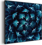 Akoestisch Schilderij Kleurrijke bloem 3 Vierkant Basic XL (100X100) - Akoestisch paneel - Akoestische Panelen - Akoestische wanddecoratie - Akoestisch wandpaneel