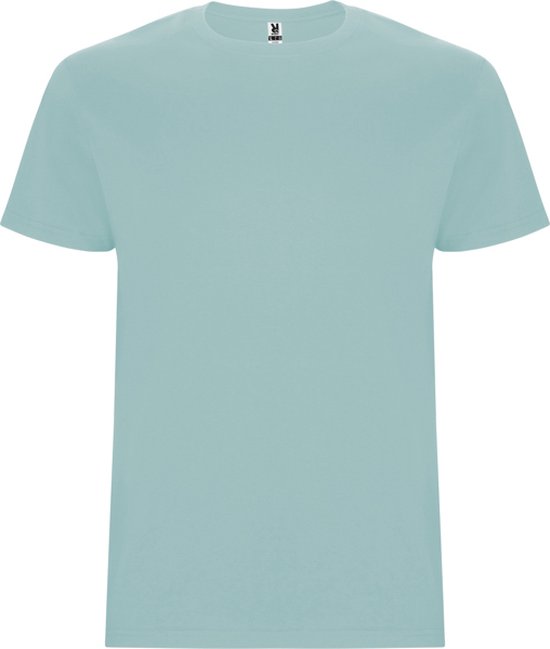 5 Pack T-shirt's unisex met korte mouwen 'Stafford' Washed Blue - M