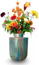ORGNL Art Design - Vase design peint à la main - 40x30 cm - coloré