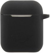Mini Silicone Case voor Apple Airpods 1 & 2 - Zwart